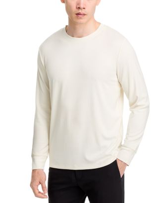 Theory Essential Tee Long Sleeve in Anemone Milano | Bloomingdale's