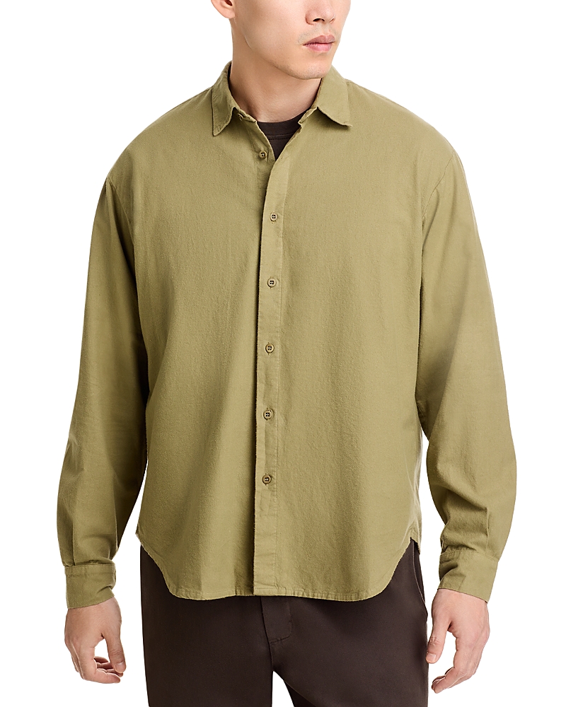 Labo.art Labo. Art Momo Camicia Button Front Shirt In Bonsai