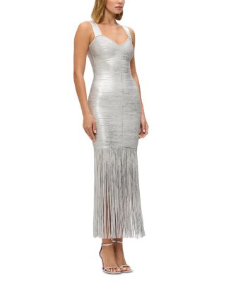 The Metallic Alba Gown