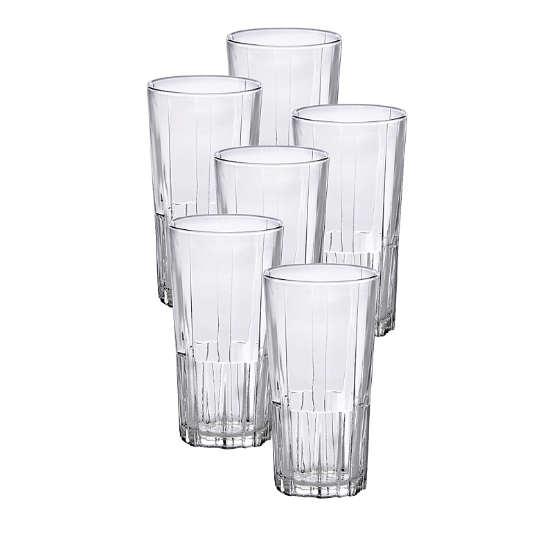 Duralex Jazz 10.12 Oz. Clear Tumbler, Set Of 6 In Clear