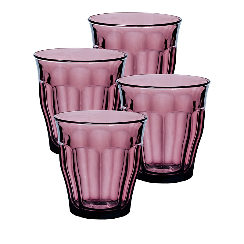 Duralex Picardie 8.37 Oz. Tumbler, Set Of 4 In Plum