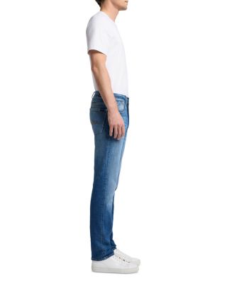 Slimmy Stretch Slim Fit Jeans in Auster