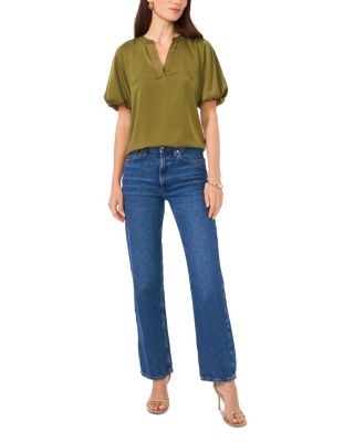 Quarter Puff Sleeve Top