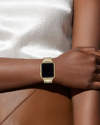 Apple Watch&reg; Gold-Tone Stainless Steel & Crystal Bracelet, 38/40/41mm