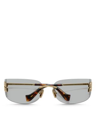 Rectangle Sunglasses, 75mm