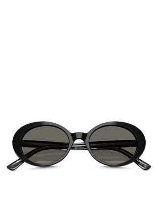 Lumar Oval Sunglasses, 51mm