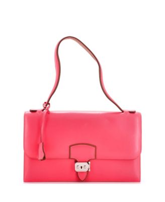 Pre-Owned Hermes 32 Illico Elan Handbag Verso Tadelakt