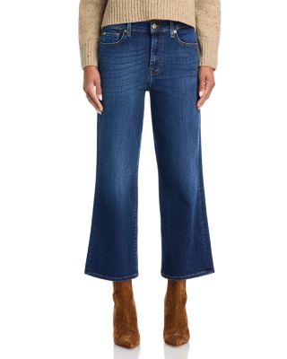 Alexa High Rise Cropped Jeans in High Wave