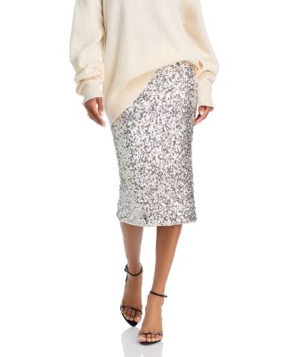 Sequin Midi Skirt Exclusive