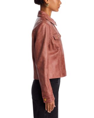 Leather Trucker Jacket