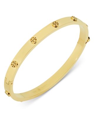 Tory Burch - Miller Logo Studded Bangle Bracelet