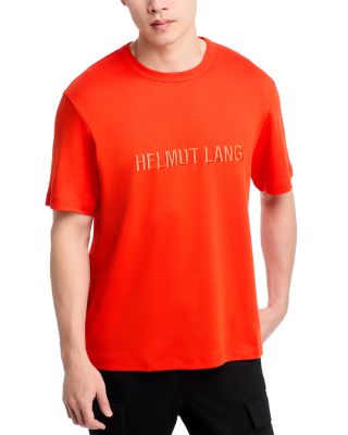 Helmut Lang Short Sleeve Logo Tee