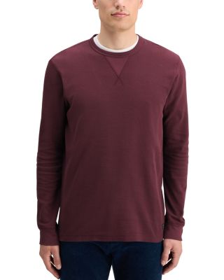 Scotch & Soda - Textured Long Sleeve Tee