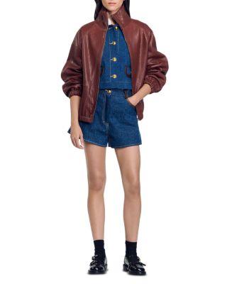 【SANDRO】Jordan Leather Jacket 14022804_fpx.tif?$filterlrg$&