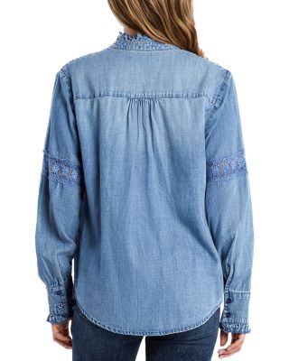 Melody Lace Ruffle Shirt