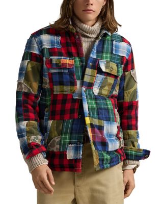 Ralph lauren patchwork flannel on sale