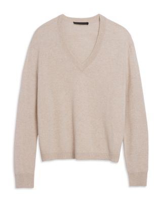 Flynn Cashmere V Neck Sweater