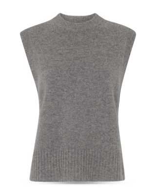 Wool Sleeveless Tank Sweater