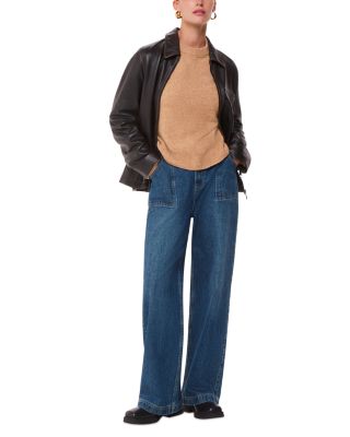 Alana Wool Blend Crewneck Sweater