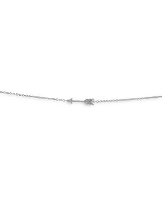 Roberto Coin - 18K White Gold Diamond Arrow Bracelet, 0.09 tcw