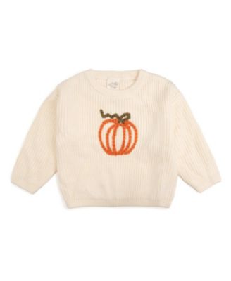 Sweet Wink Girls' Pumpkin Yarn Knit Sweater - Little Kid, Big Kid