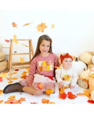  Unisex Fall Babe Patch Sweatshirt