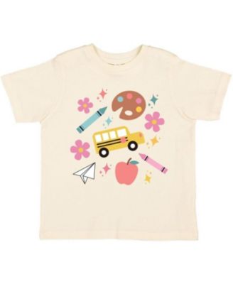 Unisex Back To School Doodle Short Sleeve T-Shirt