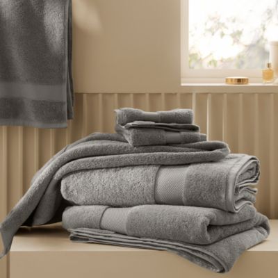 6 Piece Plush Bath Towel Set