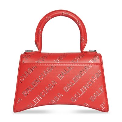 Hourglass XS Handbag with Rhinestones