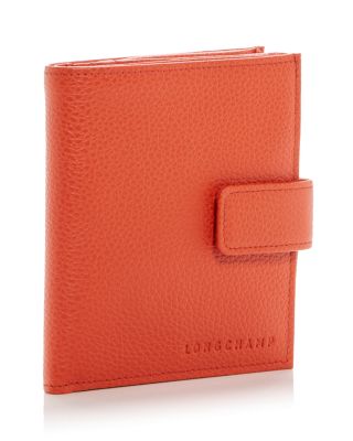Longchamp Le Foulonné Leather Bifold Wallet | Bloomingdale's