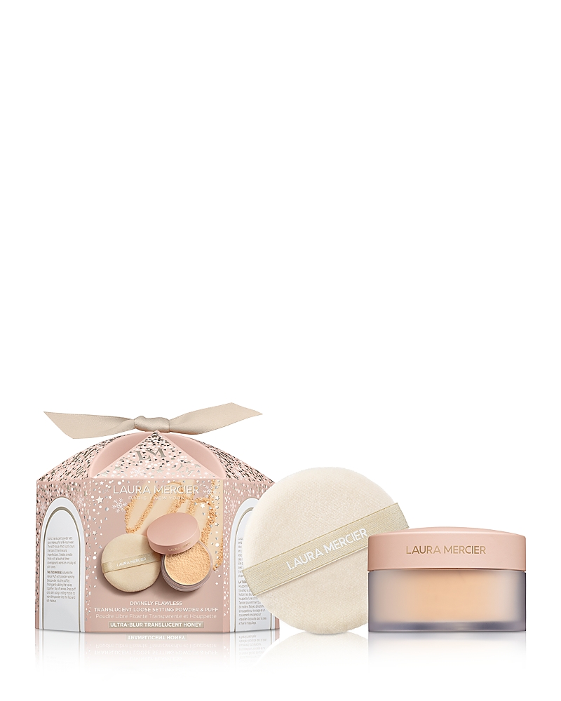 Laura Mercier Divinely Flawless Translucent Loose Setting Powder Ultra-Blur & Puff ($70 value)