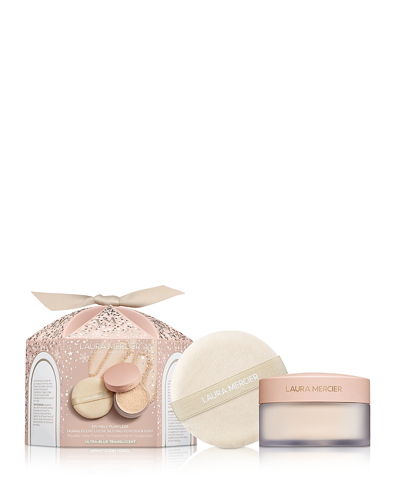 Laura Mercier Divinely Flawless Translucent Loose Setting Powder Ultra-Blur & Puff ($70 value)