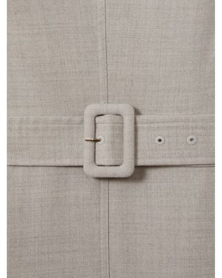 Danni Cap Sleeve Belted Workwear Dress