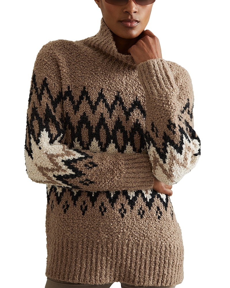 Reiss Bobbi Chunky Fair Isle Jumper