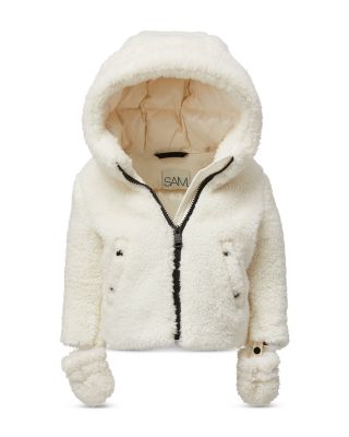 SAM. - Unisex Snowball Faux Shearling Hooded Down Jacket - Baby