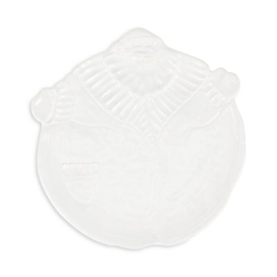 Pietra Natale Figural Santa Platter