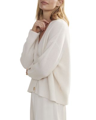 Cropped Cashmere Cocoon Cardigan