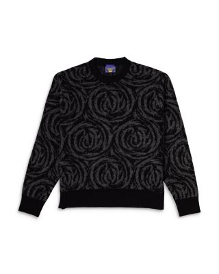 Coney Island Picnic - E Boy Intarsia Knit Crewneck Sweater