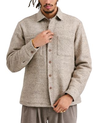 Wax London - Mount Wool Blend Overshirt Coat