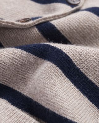 Cooper Wool Blend Crewneck Cardigan Sweater