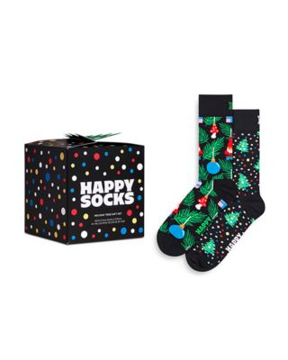 Happy Socks - Holiday Tree Socks Gift Set, Pack of 2