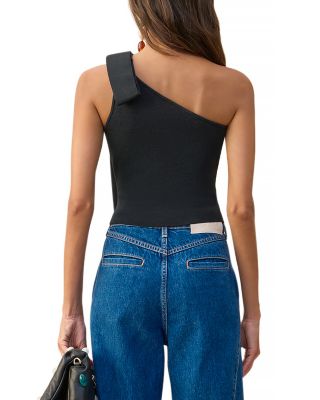 Nomi One Shoulder Bow Top