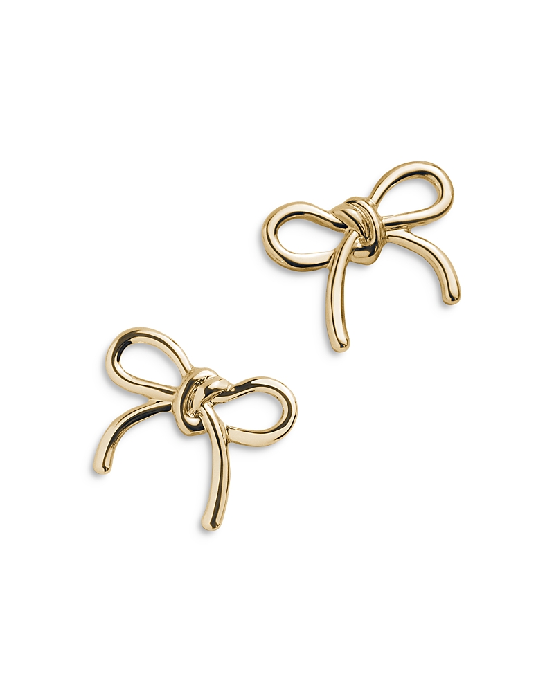 Baublebar Bow Stud Earrings In Gold