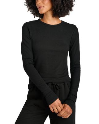 Splendid - Isabella Shimmer Long Sleeve Tee