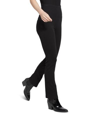 Plus Straight Leg Jeans in Black