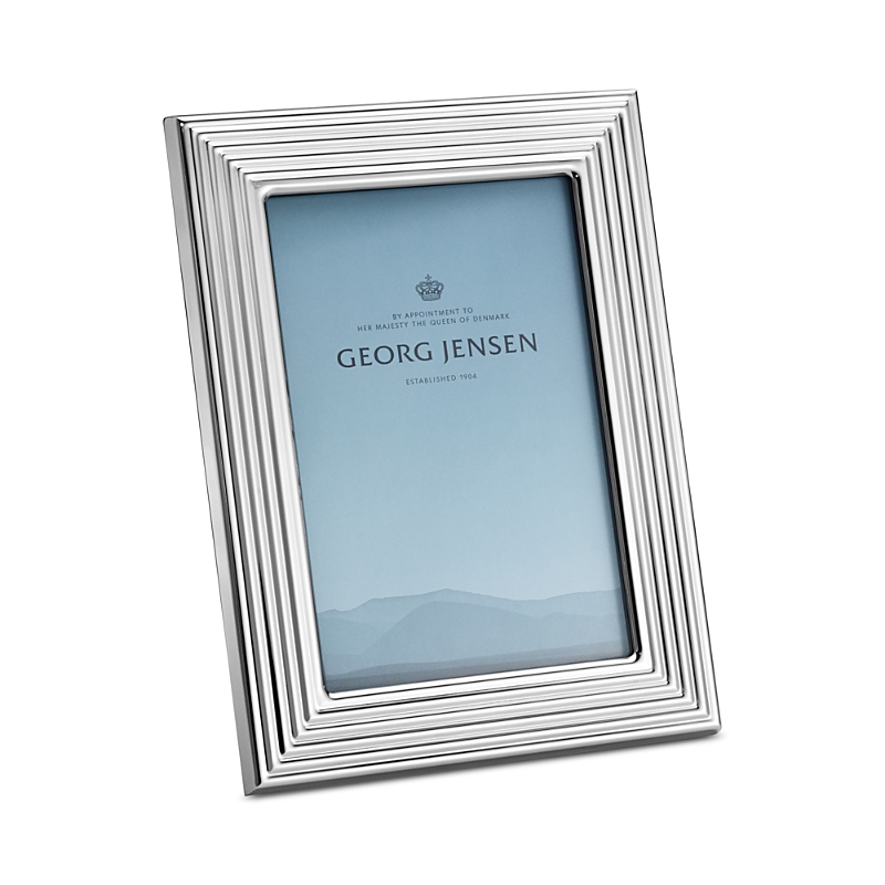 Georg Jensen Hand Polished 4x6 Picture Frame