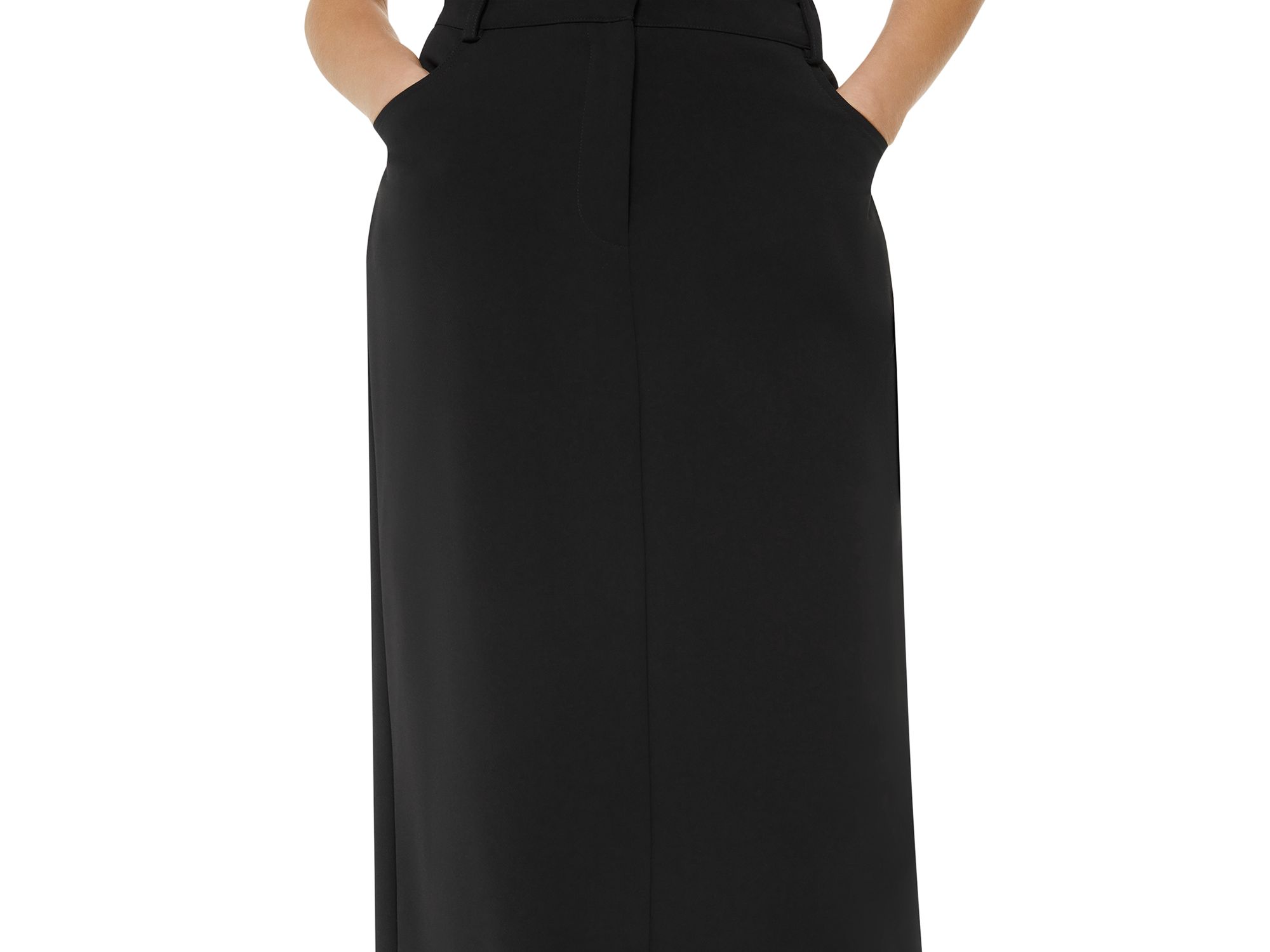 Petite Abigail Tailored Midi Skirt — Image 3