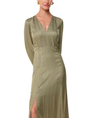 Jacquard Midi Dress