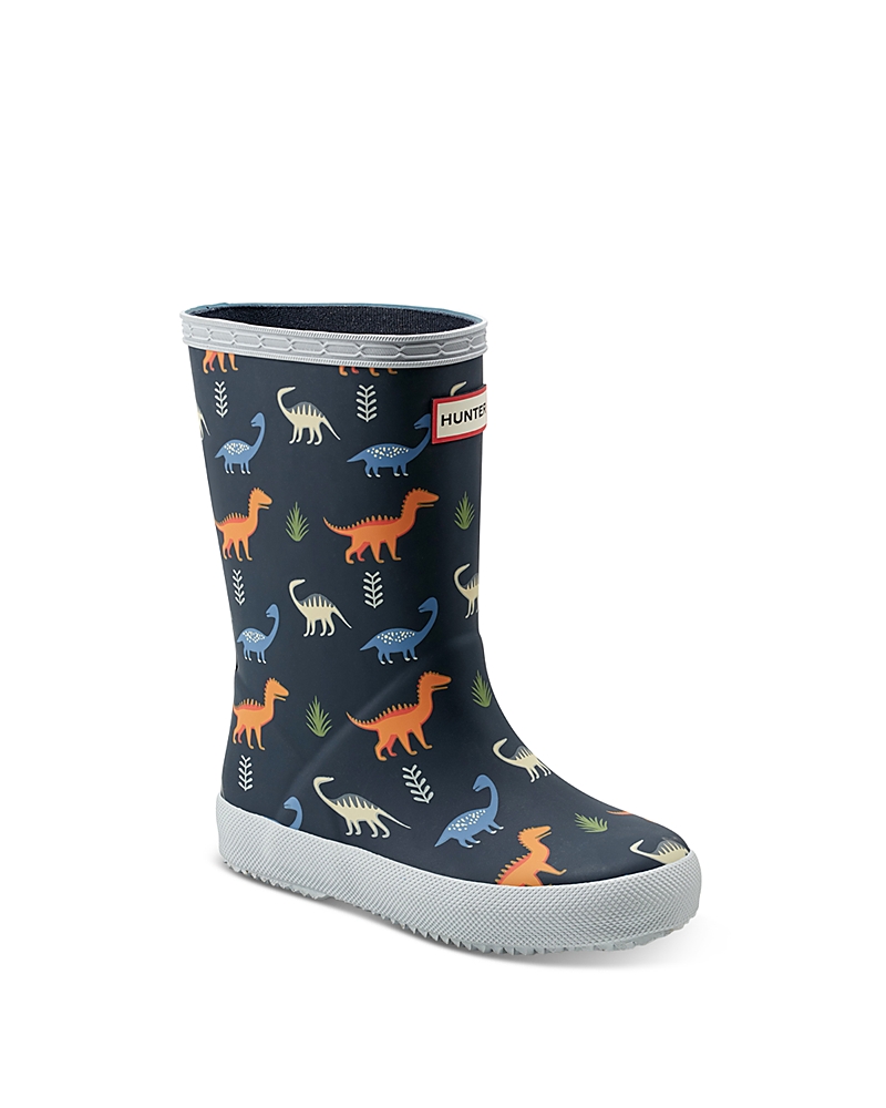 Hunter Unisex Kids First Classic Rain Boots - Toddler, Little Kid In Dark Navy Blue