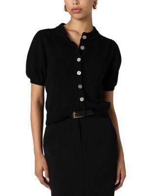 French Connection Vhari Puff Sleeve Cardigan